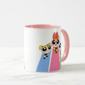 Powerpuff Girls vliegen hoog Mok (Voorkant rechts)