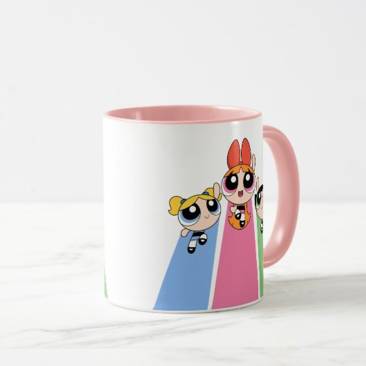 Powerpuff Girls vliegen hoog Mok (Voorkant rechts)