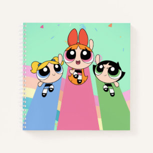 Powerpuff Girls vliegen hoog Notitieboek