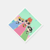 Powerpuff Girls vliegen hoog Servet (Hoek)