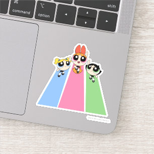 Powerpuff Girls vliegen hoog Sticker