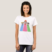 Powerpuff Girls vliegen hoog T-shirt (Voorkant volledig)