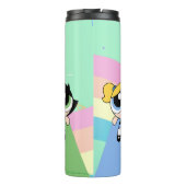 Powerpuff Girls vliegen hoog Thermosbeker (Achterkant)