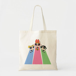 Powerpuff Girls vliegen hoog Tote Bag