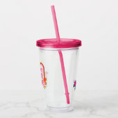 Powerpuff Girls: We hebben je rug Acryl Drinkbeker (Links)