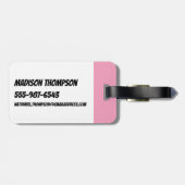 Powerpuff Girls: We hebben je terug. Bagagelabel (Achterkant horizontaal)