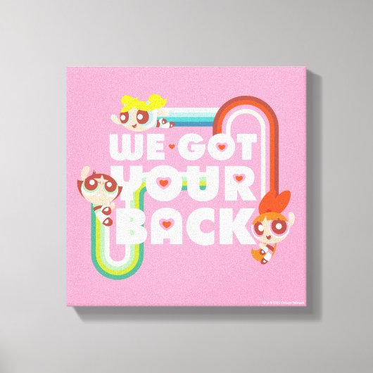 Powerpuff Girls: We hebben je terug. Canvas Afdruk (Voorkant)