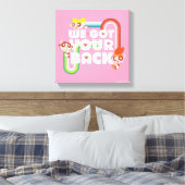 Powerpuff Girls: We hebben je terug. Canvas Afdruk (Insitu (Slaapkamer))