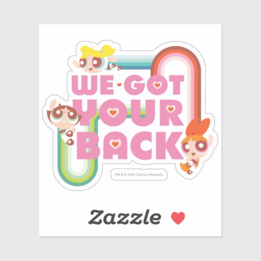 Powerpuff Girls: We hebben je terug. Sticker (Vel)