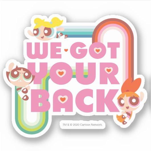 Powerpuff Girls: We hebben je terug. Sticker (Voorkant)