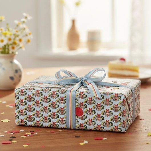 powerpuff girls Wrapping Paper Cadeaupapier