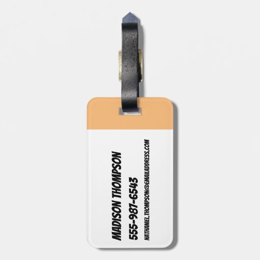 Powerpuff-meisjes redden de dag bagagelabel (Achterkant verticaal)