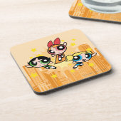 Powerpuff-meisjes redden de dag bier onderzetter (Linkerzijde)