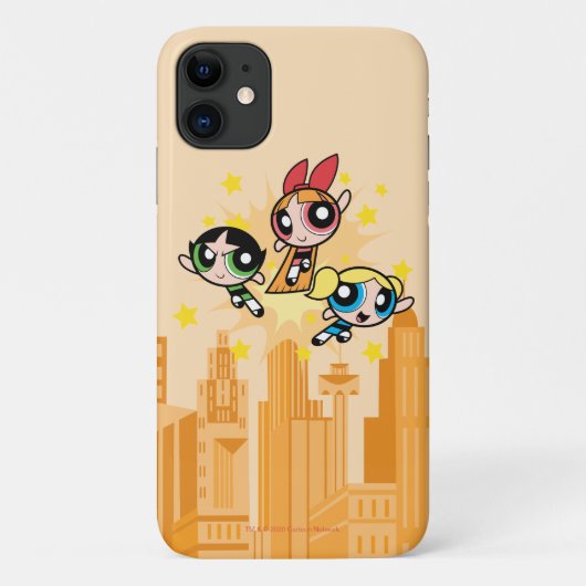 Powerpuff-meisjes redden de dag Case-Mate iPhone case (Achterkant)