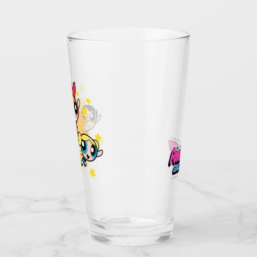Powerpuff-meisjes redden de dag glas (Links)