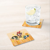 Powerpuff-meisjes redden de dag kartonnen onderzetters (Insitu)