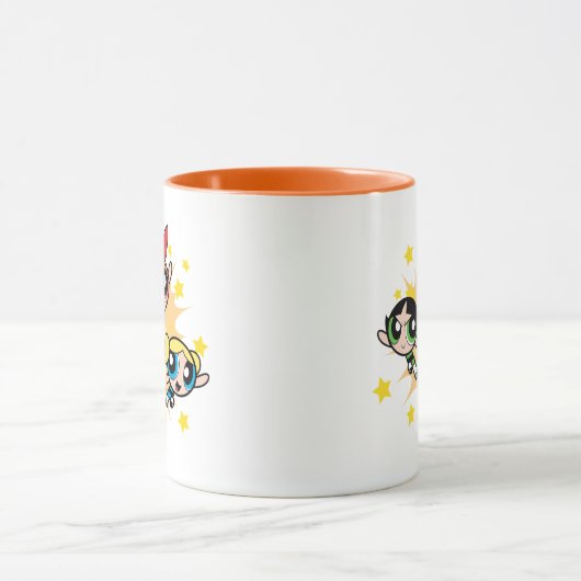 Powerpuff-meisjes redden de dag mok (Midden)