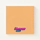 Powerpuff-meisjes redden de dag notitieboek (Achterkant)