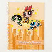 Powerpuff-meisjes redden de dag planner (Voorkant)