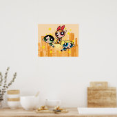 Powerpuff-meisjes redden de dag poster (Keuken)