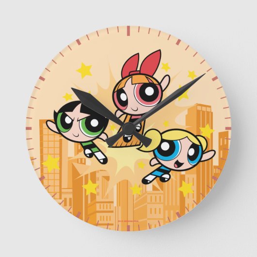 Powerpuff-meisjes redden de dag ronde klok (Voorkant)