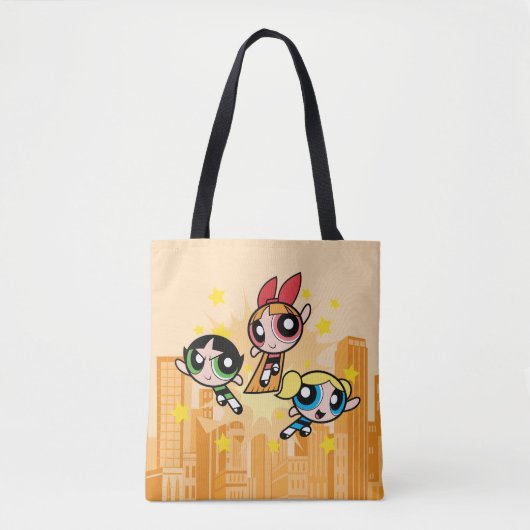 Powerpuff-meisjes redden de dag tote bag (Voorkant)