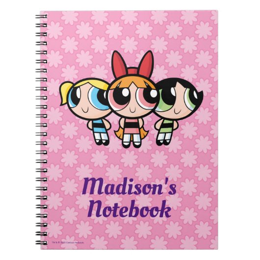Powerpuff-meisjes: suiker, specerijen en alles wat notitieboek (Voorkant)