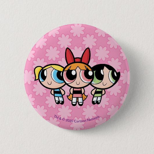 Powerpuff-meisjes: suiker, specerijen en alles wat ronde button 5,7 cm (Voorkant)