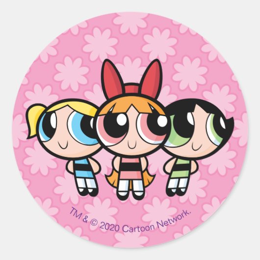 Powerpuff-meisjes: suiker, specerijen en alles wat ronde sticker (Voorkant)
