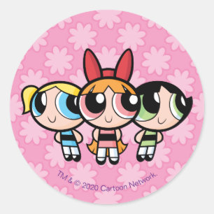 Powerpuff-meisjes: suiker, specerijen en alles wat ronde sticker