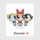 Powerpuff-meisjes: suiker, specerijen en alles wat sticker (Vel)