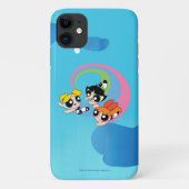 Powerpuff-meisjes vliegen door de lucht Case-Mate iPhone case (Achterkant)