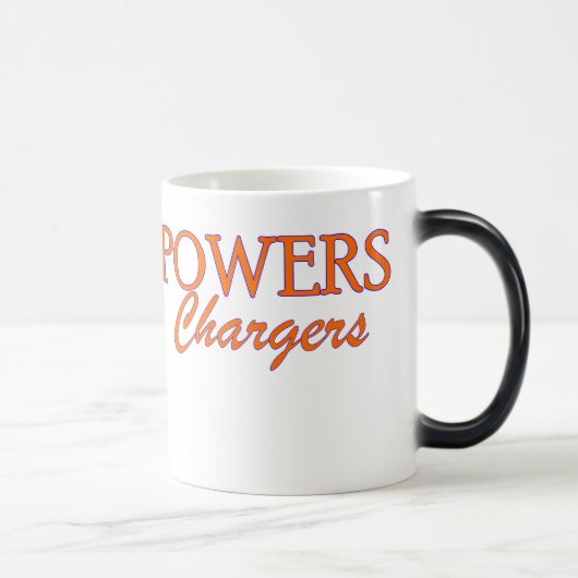 Powers Chargers Coffee Mok w. Fight Song (Rechts)