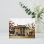 Powers Mansion, Decatur IL Briefkaart (Staand voorkant)