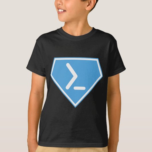 PowerShell Super Power T-shirt (Voorkant)