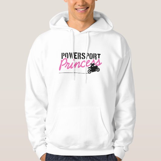 Powersport Princess Hoodie (Voorkant)
