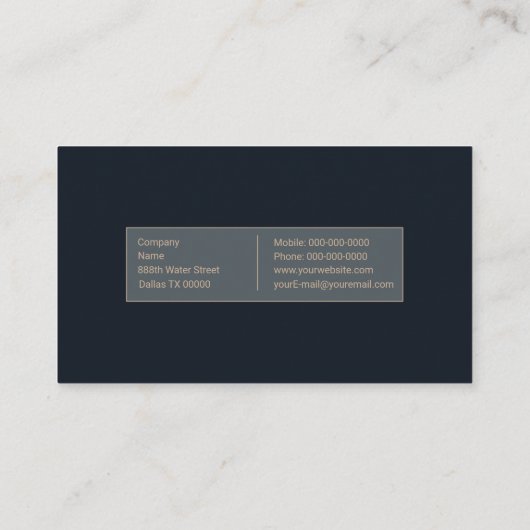 Powerwash Visitekaartje (Achterkant)