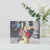 Powow 2 briefkaart (Staand voorkant)