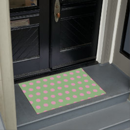 Powpuntklep (Sage Green & Pastel Pink) Deurmat