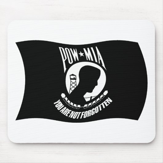 POW's & MIA's Vlag Muismat (Voorkant)