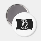 POW's & MIA's Vlaggenmagneet Magneet (Voorkant / Achterkant)