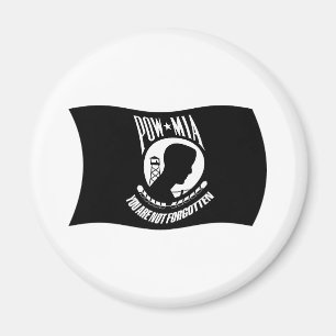 POW's & MIA's Vlagmagneet Magneet