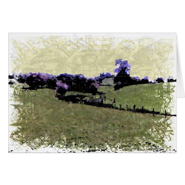 Powys Doodle (Voorkant Horizontaal)