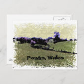 Powys Doodle Briefkaart (Voorkant / Achterkant)
