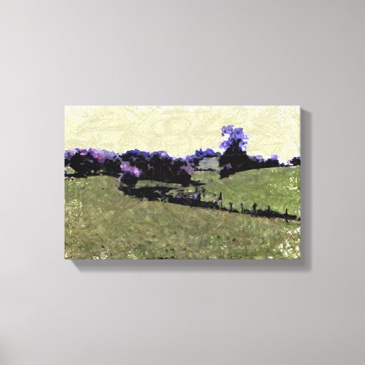 Powys Doodle Canvas Afdruk (Voorkant)