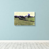 Powys Doodle Canvas Afdruk (Insitu (Houten vloer))