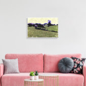Powys Doodle Canvas Afdruk (Insitu (Woonkamer))
