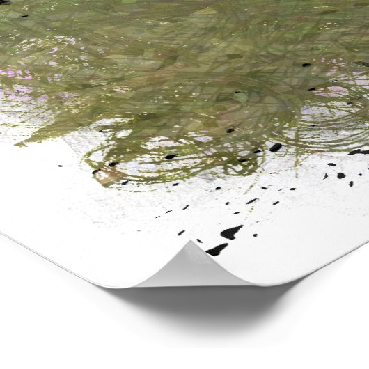 Powys Doodle Poster (Hoek)