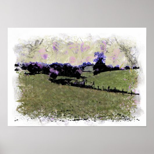 Powys Doodle Poster (Voorkant)