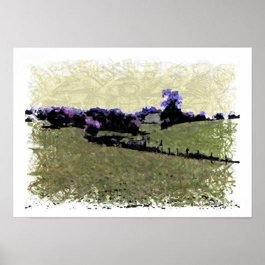 Powys Doodle Poster (Voorkant)